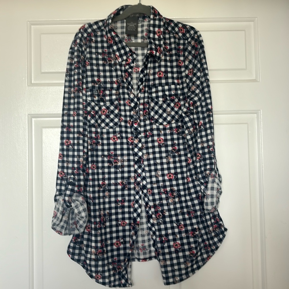 Floral pattern top